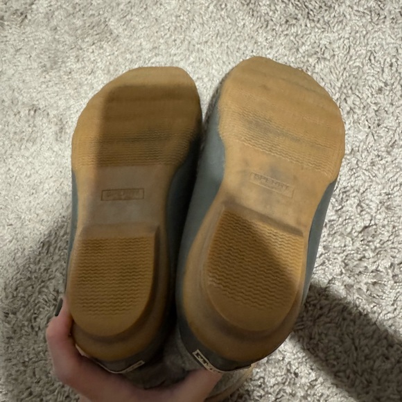 Women's Gray Sperry Duck Boots - Picture 4 of 7